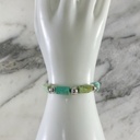 Manilla Amazonita China Mate Facetada 8MMx3