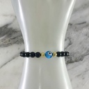 Manilla Ojo Turco Agata Onix 5MMx2