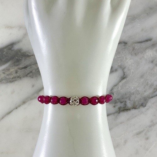 Manilla Esfera Infinito en Rubi