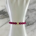 Manilla Rubi Facetada 6MMx1