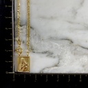 Escapulario 3x1 San Benito Guadalupe y Corazon de Jesus 60 Cm