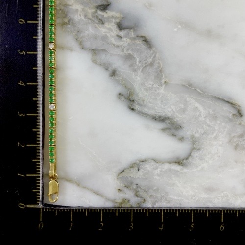 Pulsera Tenis Smeraldo