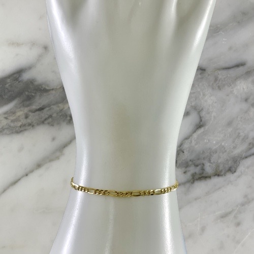 Pulsera Tejido 3X1 Plano 2MM