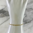 Pulsera Tejido 3X1 Plano 2MM