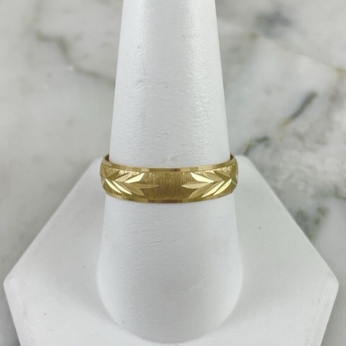 Argolla Espiga Concava 5MM