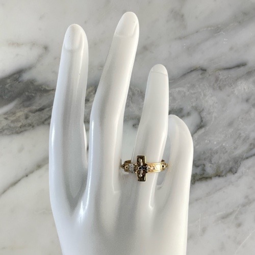 Anillos Cristo Tallado Denario