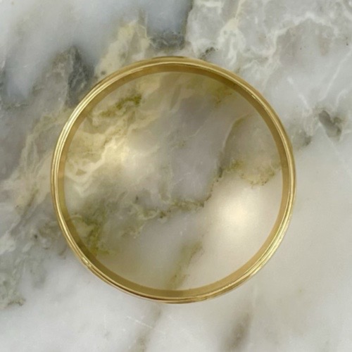 Argolla Resplandor Concava 6MM