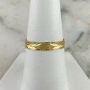 Argolla Espiga Plana 4MM