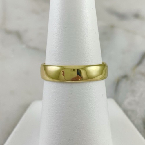 Argolla Lisa Media Caña 5MM