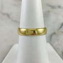 Argolla Lisa Media Caña 5MM