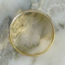 Argolla Rombo Cruzado Brillante