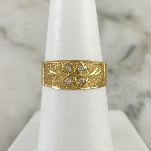 Argolla Trebol Espiga