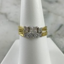 Pisargolla Lazo Zircones Cuadrados