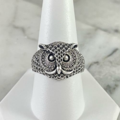 Anillo Buho Plata