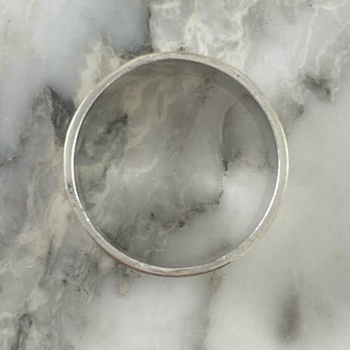 Argolla Espiga Mateada 8MM