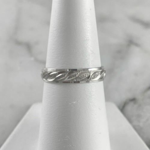 Argolla Cadeneta Tallada 4MM