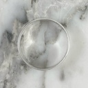 Argolla Lisa Banda Mateada 5MM