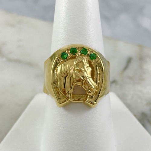 Anillo Horse Glitter