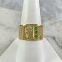 Anillo Palma Tres Brillos