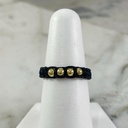 Anillo Tejido Bola Entrelazada 3MMx4