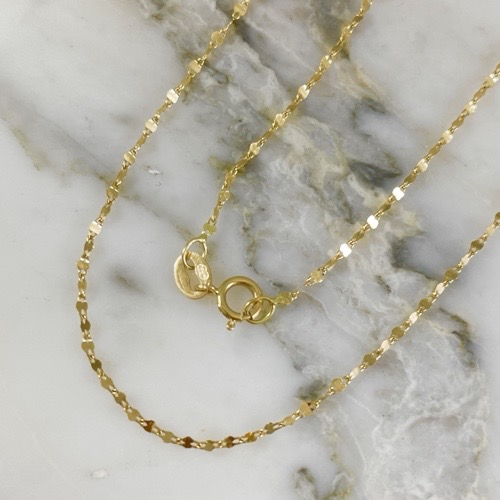 Cadena Crispeta 2MM 40Cm