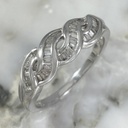 Anillo Diamond Braid