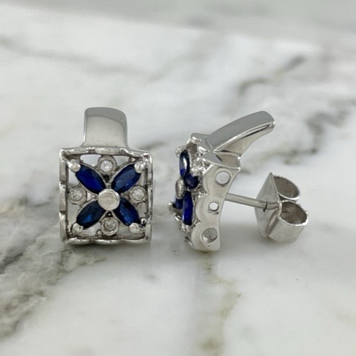 Zaphire Night Earrings