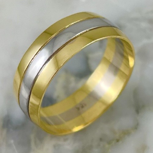 Three Lines Ring 6MM