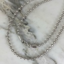 Cadena Militar Diamantada 3MM 60 Cm