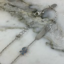 Pulsera Placa Bebe Aros 1MM