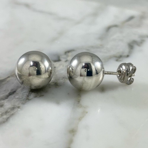 12mm Ball Stud Earring