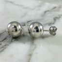 12mm Ball Stud Earring