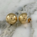 12MM Half-Ball Stud Earring