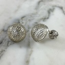 Maya Half-Ball Stud Earring