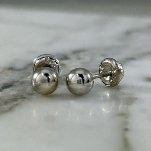 5 MM Ball Earrings