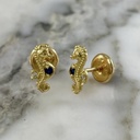 Topo Rosca Caballito de Mar Brillante