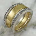 Two Lines Step On Ring