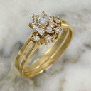 Flower Bow Step On Ring