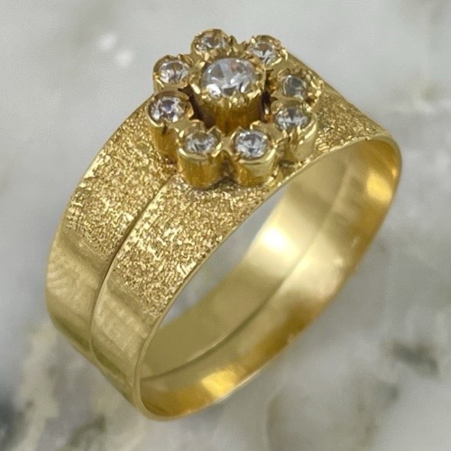 Mateada Flower Step On Ring 