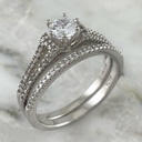 Triple Sparkle Pisa Ring