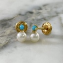 Alisha Screw-Back Stud