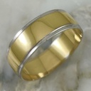 Argolla Doble Resplandor 6MM