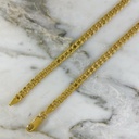 Tobillera Cubana Plana 4MM