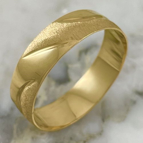 Sea And Heaven 6MM Ring