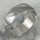 White Sea And Heaven 6MM Ring