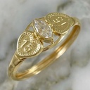 15 Heart Marquise Ring