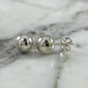 8mm Ball Stud Earring