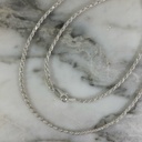 Cadena Lazo 1MM 50 Cm