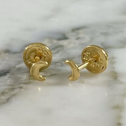 Mini Crescent Moon Thread Topo