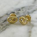 Light Engraved Gucci Screw-back Stud